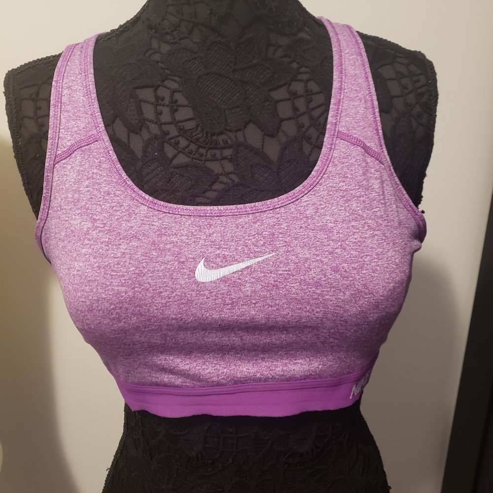Nike Pro Padded‎ Dri - Fit Sports Bra Size Large